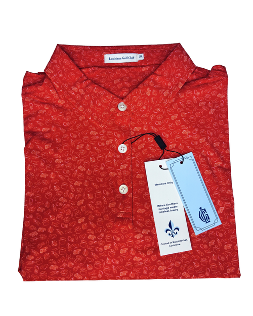 Crawfish Classic Polo (Red)